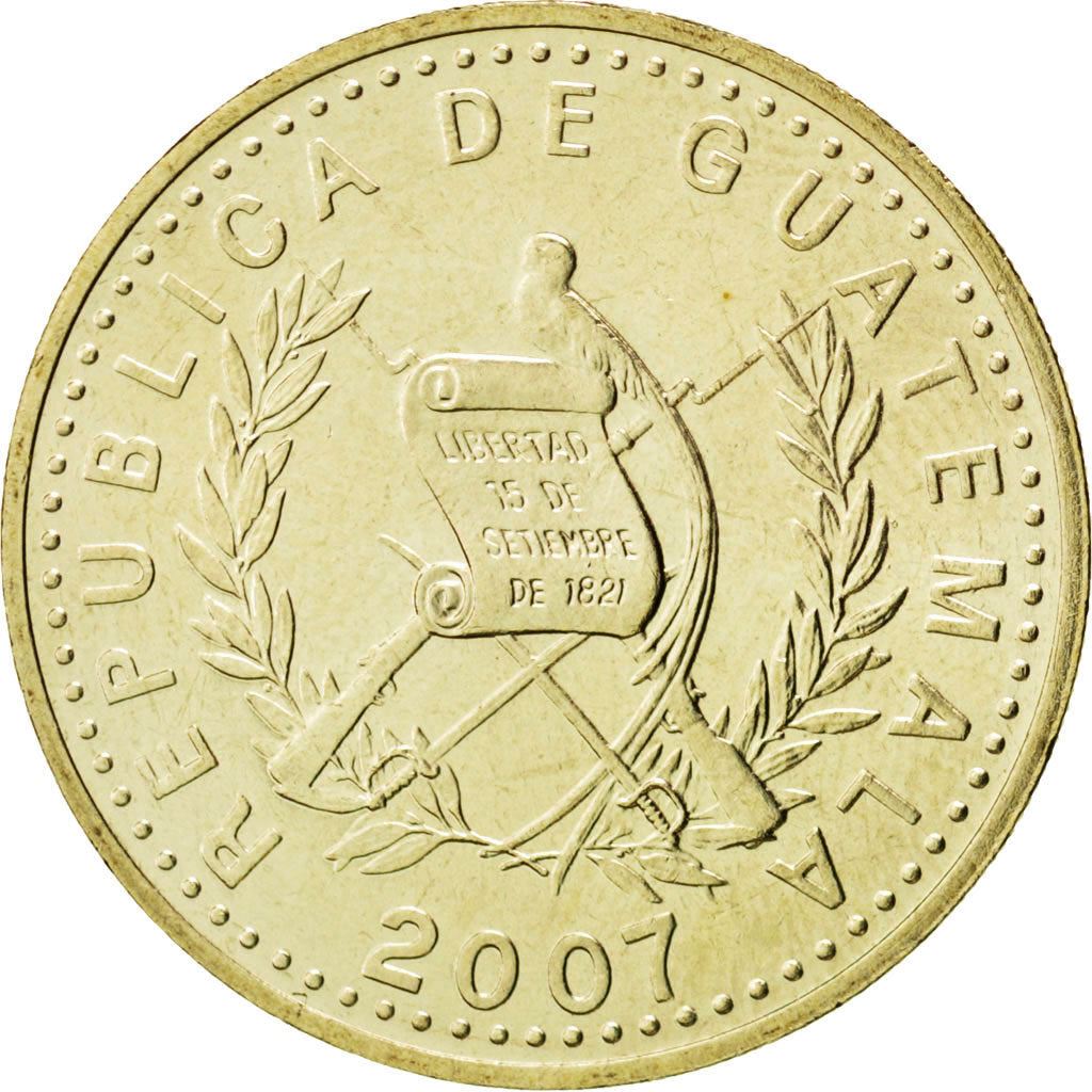 Guatemala | 50 Centavos Munt | Orchidee | Km:283 | 1998 - 2007