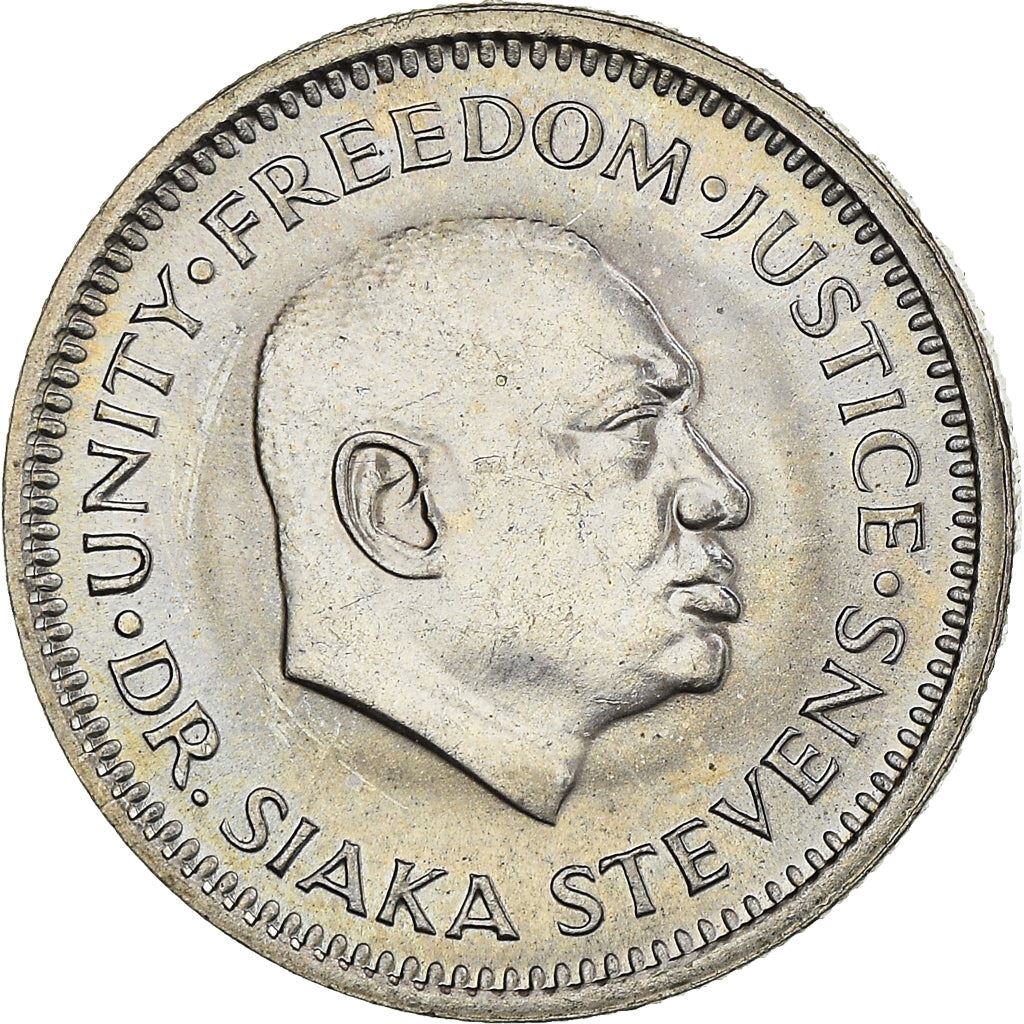 Sierra Leone 5 Cents Coin | Dr. Siaka Stevens | KM33 | 1980 - 1984