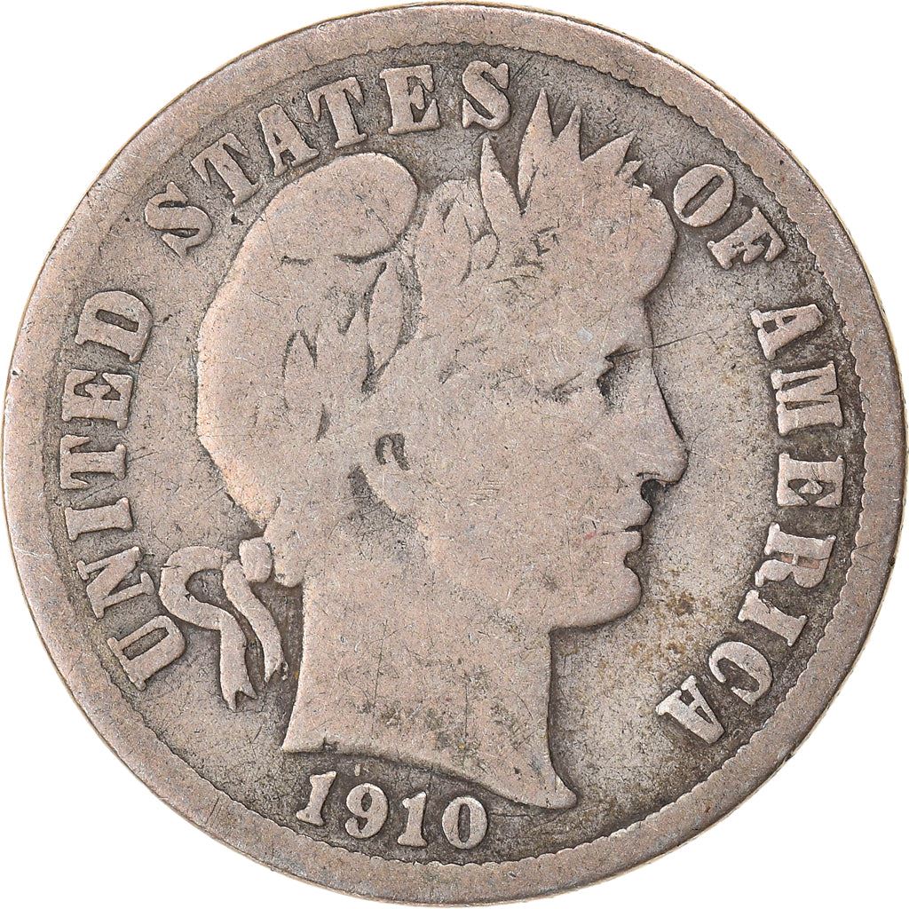 United States | 1 Dime Coin | Barber Dime | KM:113 | 1892 - 1916