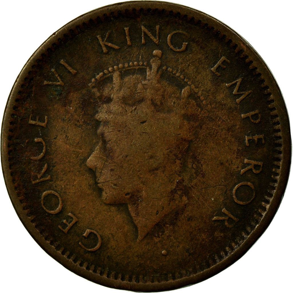 India - British | 1/12 Anna Coin | King George VI | Km:526 | 1939