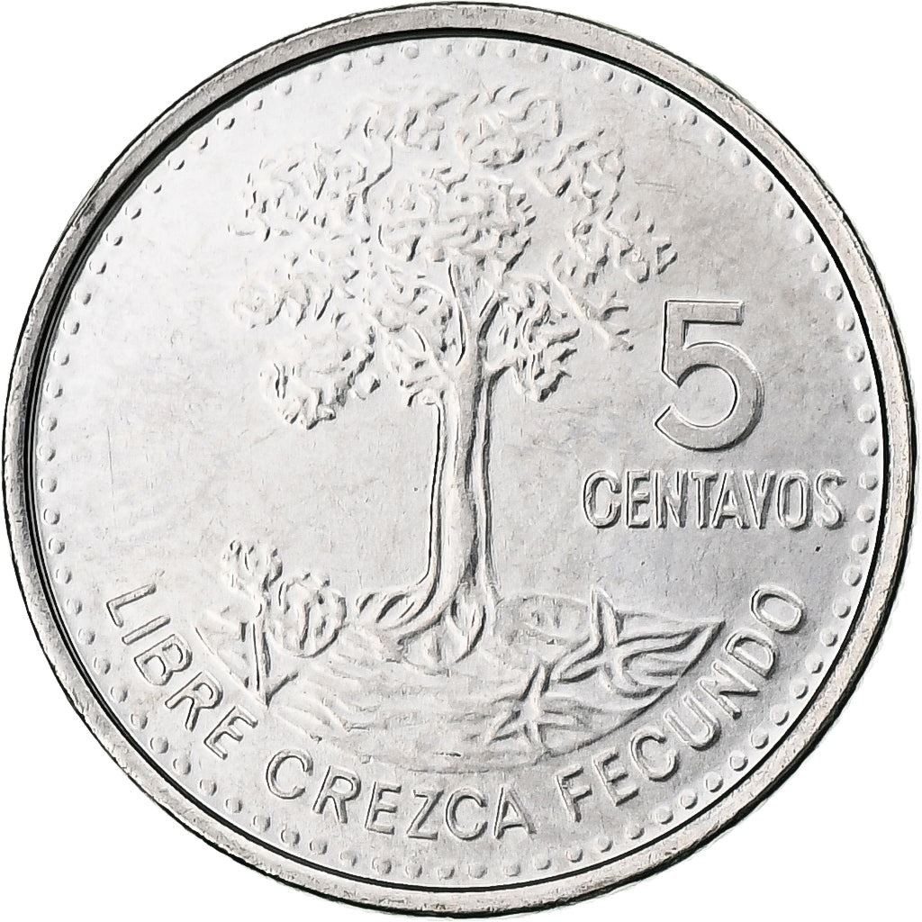 과테말라 5 센타보, 2009-2016