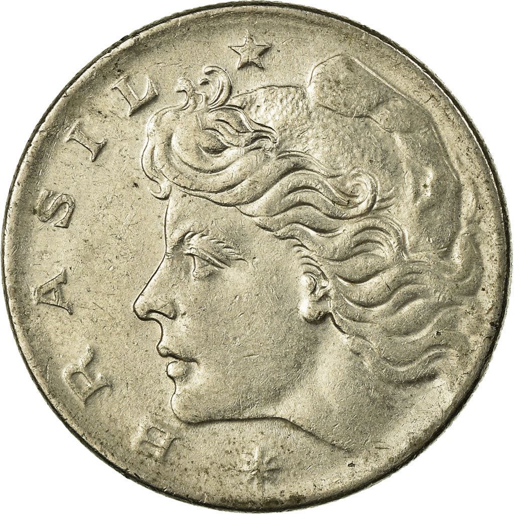 Brasil | Moneda de 10 Centavos | Efigie | Km:578 | 1967 - 1970