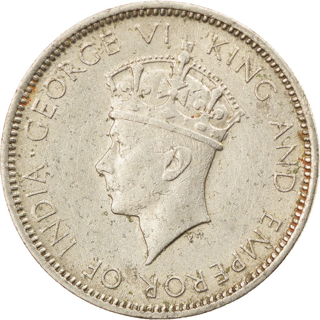 Hong Kong | 10 Cents Coin | George VI | Km:21 | 1937