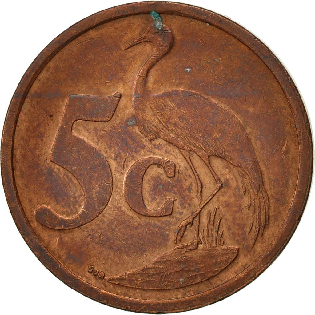 South Africa 5 Cents Coin | Tsonga Legend - AFRIKA-DZONGA | KM223 | 2000 - 2001