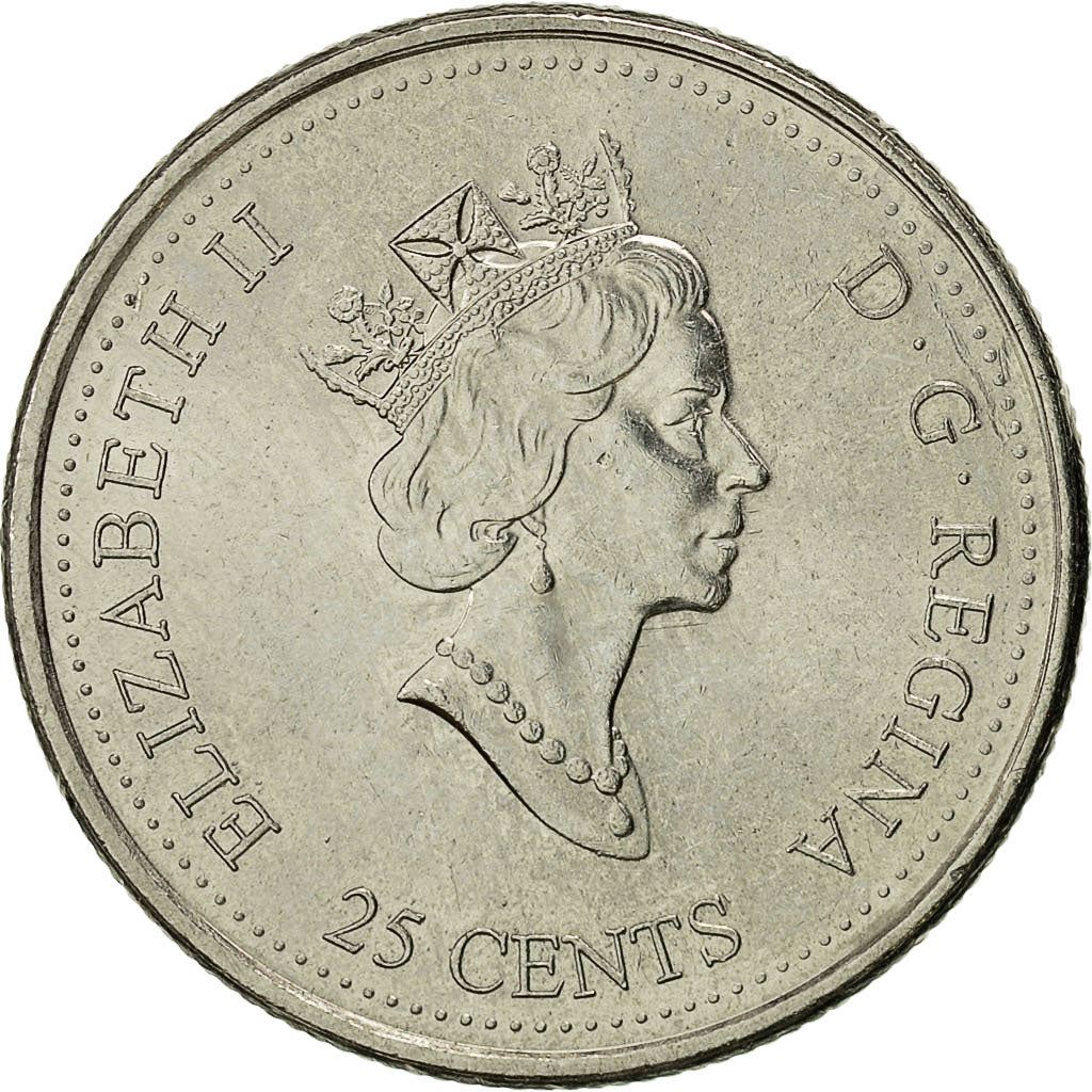 Canada | 25 Cents Coin | Pride | Nickel | KM:384.2 | 2000