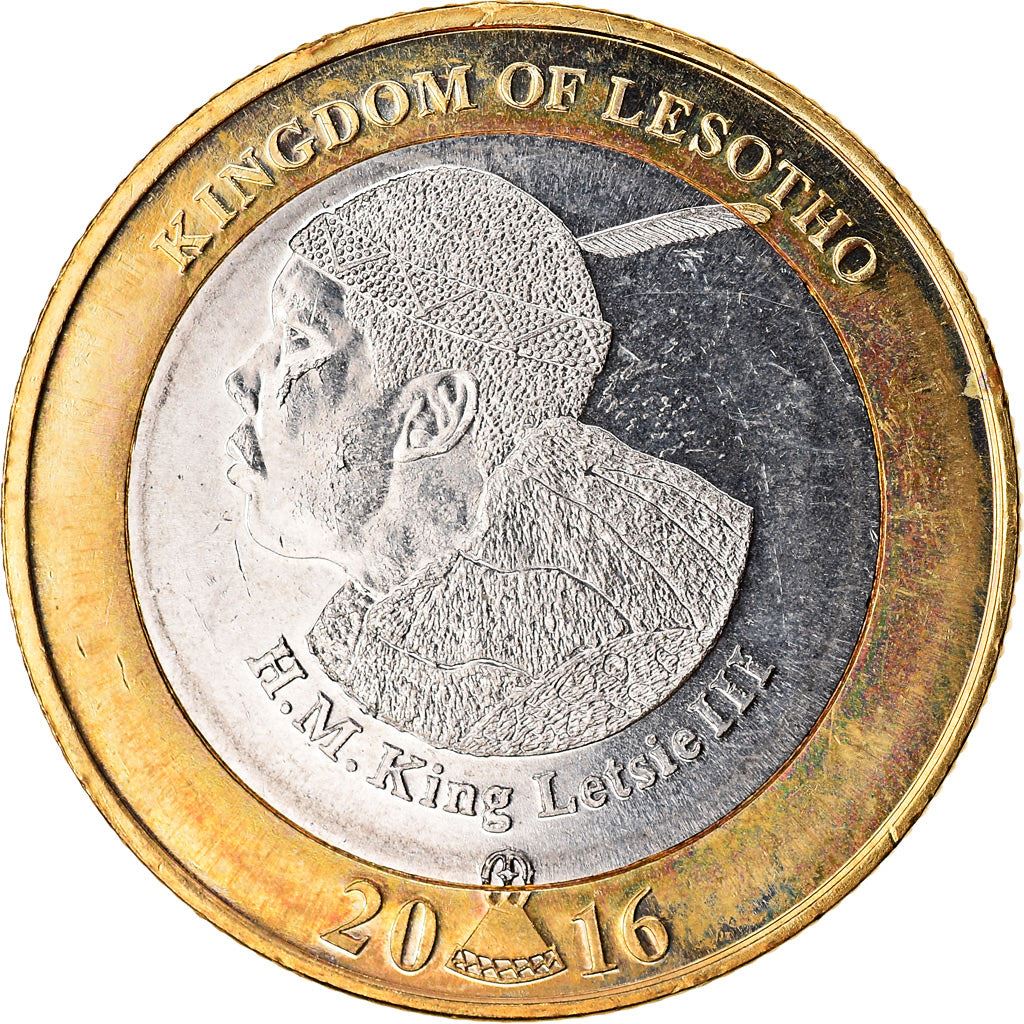 Lesotho | 5 Maloti Coin | King Letsie III | 2016