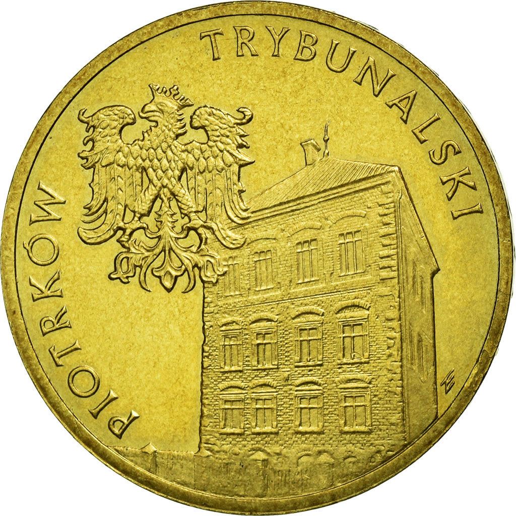 Poland | 2 Zlotys Coin | Piotrków Trybunalski | Y:628 | 2008