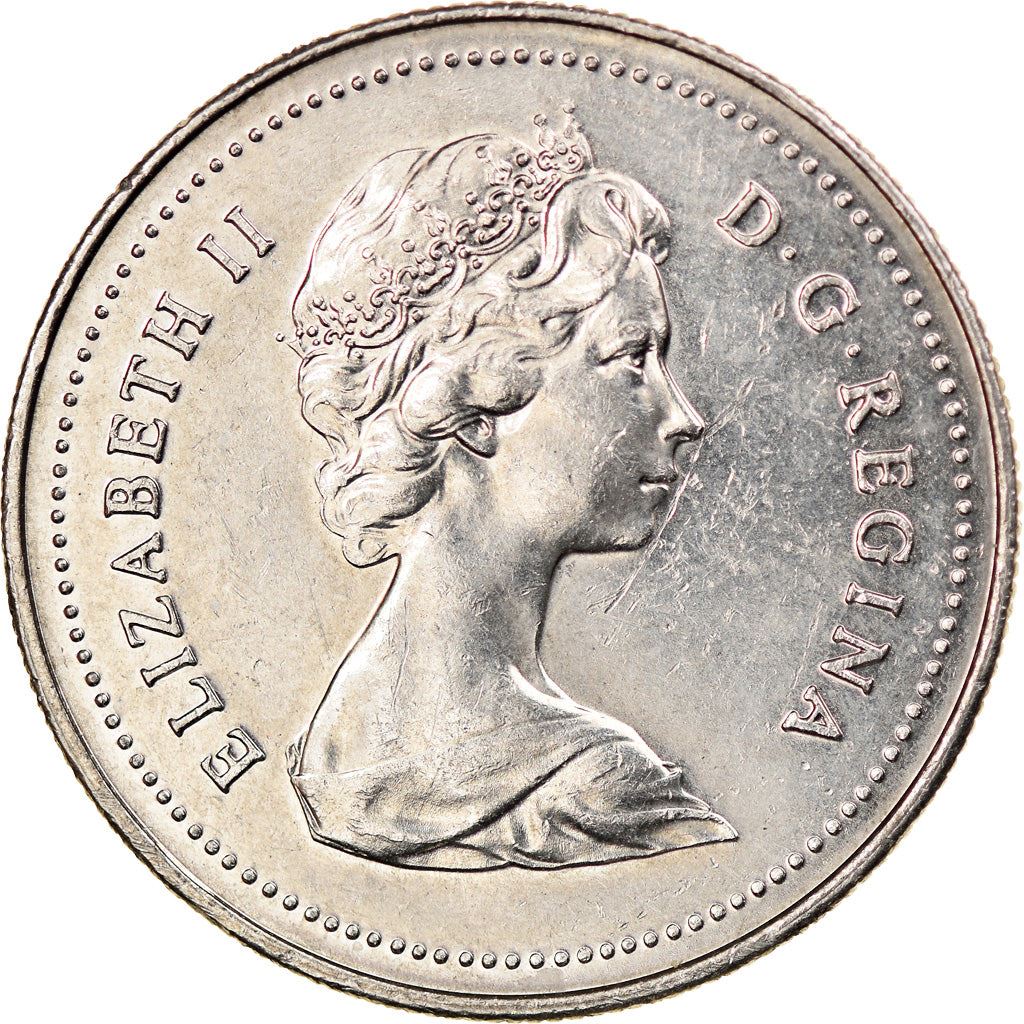 Canada | 1 Dollar Coin | Nickel | 2nd portrait | KM:120 | 1978-1987