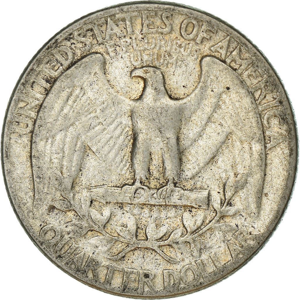 アメリカ合衆国 | 1/4ドル硬貨 | ジョージ・ワシントン | KM:164 | 1932年 - 1964年
