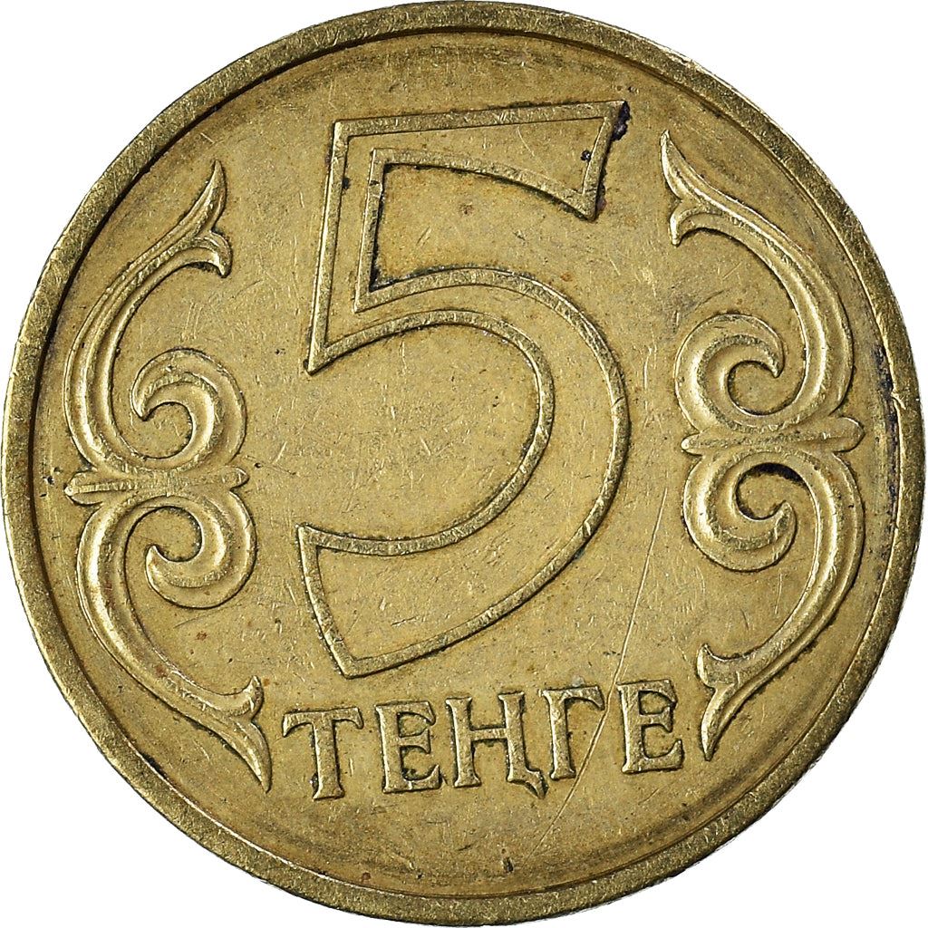 Kazakstan 5 Tenge Mynt | KM24 | 1997 - 2016