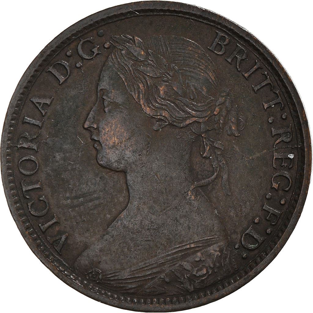 United Kingdom | 1 Farthing Coin | Victoria | Km:747 | 1860 - 1873