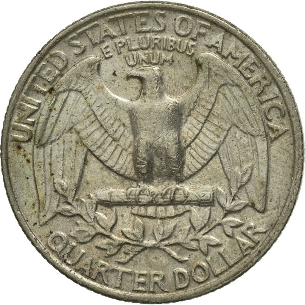 United States | 1/4 Dollar Coin | George Washington | Km:164A | 1965 - 1998