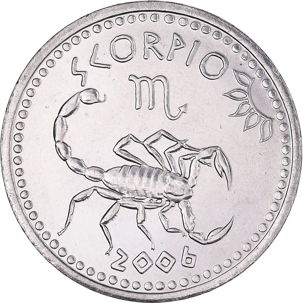 Somaliland | 10 shilling-mønt | Skorpionen | Rustfrit stål | KM:16 | 2006