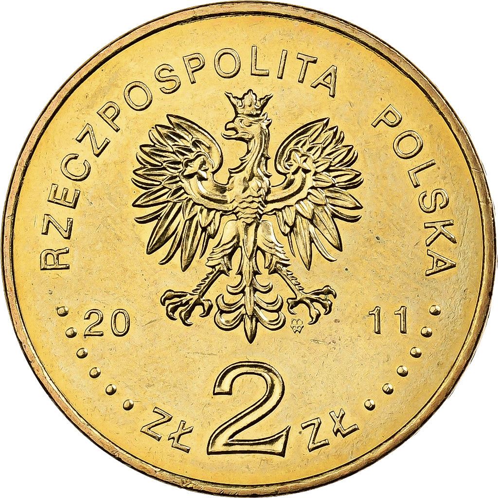 Poland | 2 Zlotys Coin | John Paul II | Y:772 | 2011