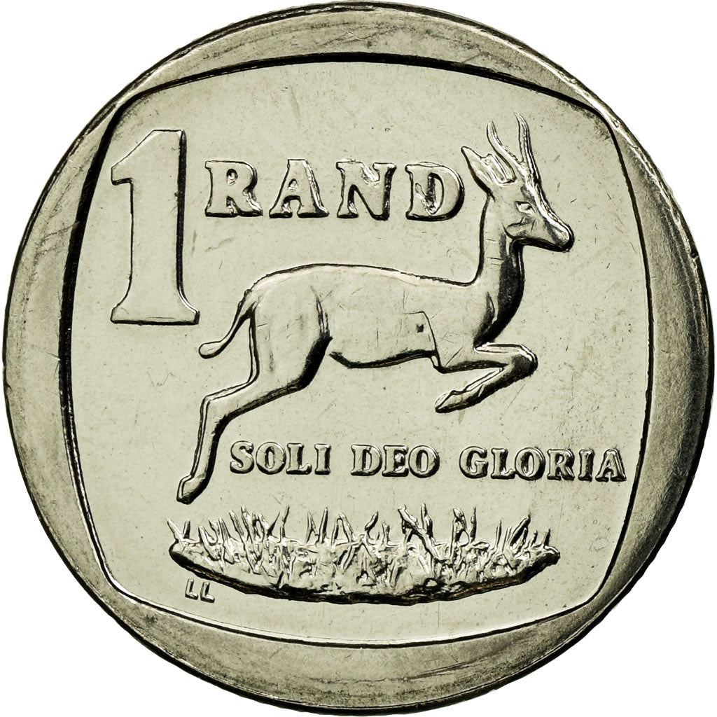 Sør-Afrika 1 Rand Afrika-Dzonga - Ningizimu Afrika Mynt KM444 2008 - 2020