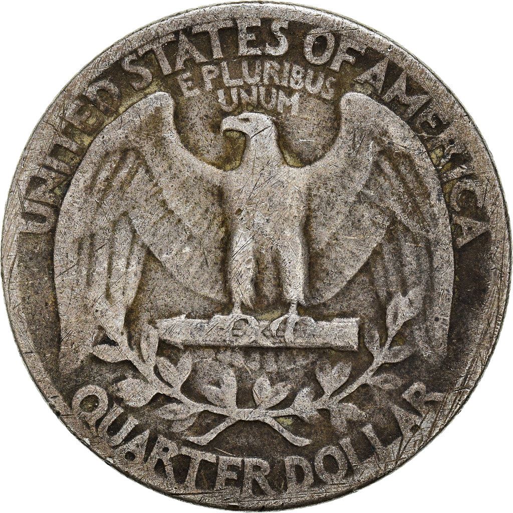 アメリカ合衆国 | 1/4ドル硬貨 | ジョージ・ワシントン | KM:164 | 1932年 - 1964年