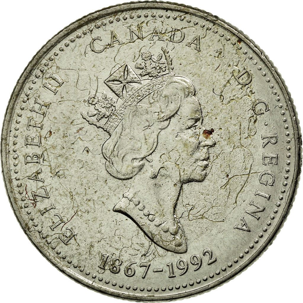 Canada | 25 Cents Coin | Nickel | New Brunswick | KM:203 | 1992