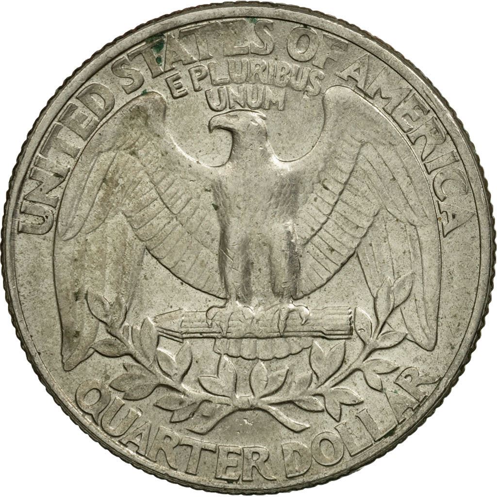United States | 1/4 Dollar Coin | George Washington | Km:164A | 1965 - 1998