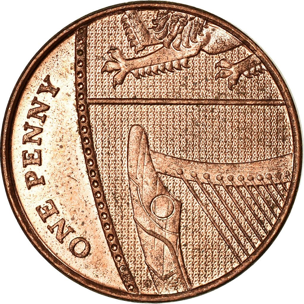 United Kingdom | 1 Penny Coin | Elizabeth II | Km:1339 | 2015 - 2022