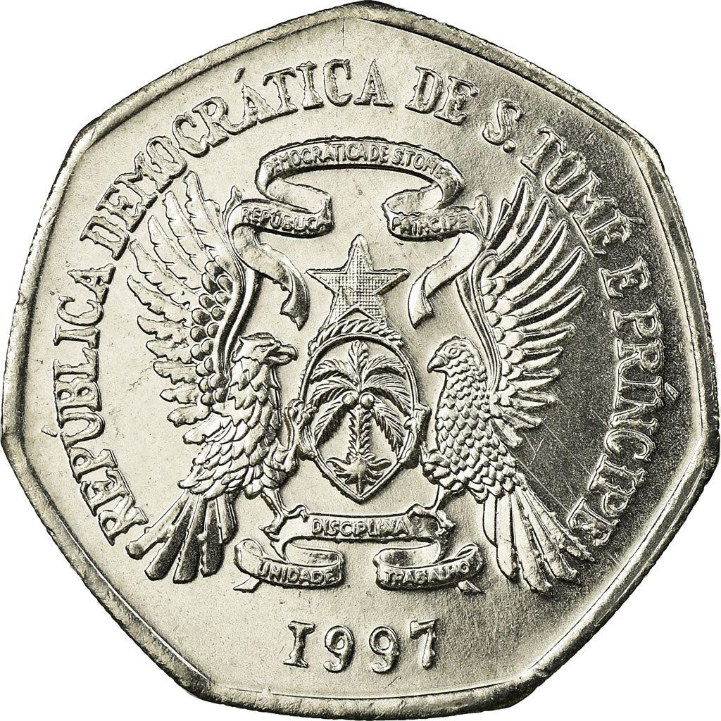 Sao Tome and Principe | 2000 Dobras Coin | FAO | Km:91 | 1997