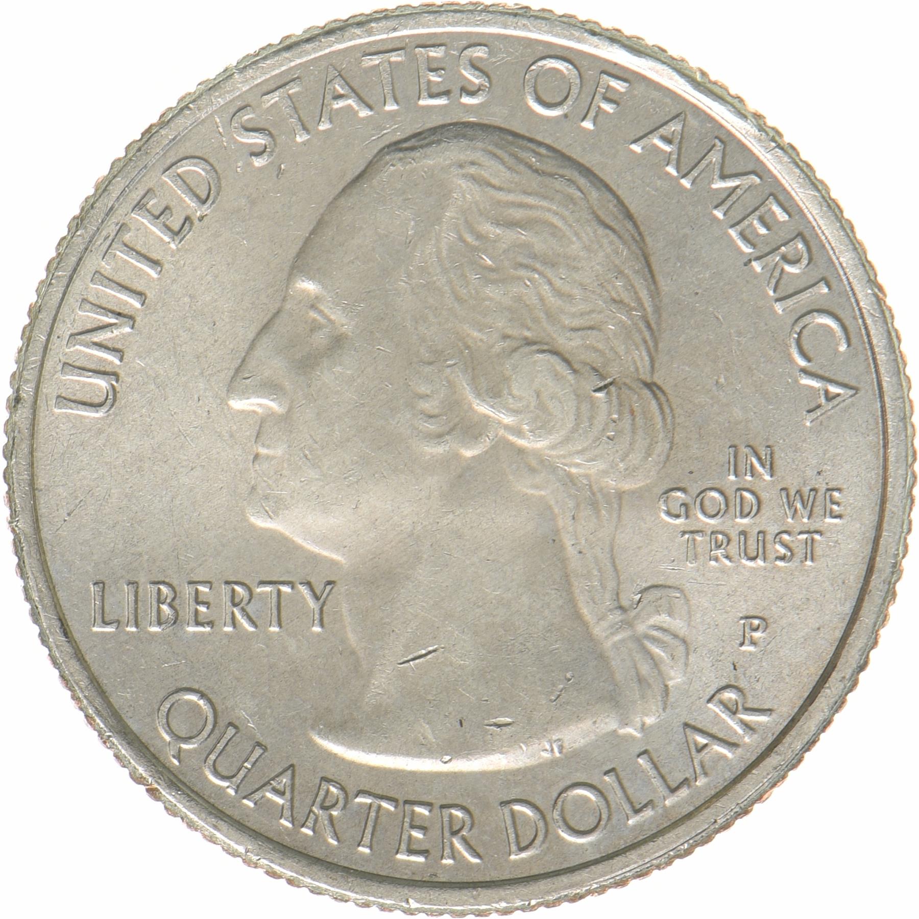 United States | 1/4 Dollar Coin | Fort Moultrie | KM:639 | 2016