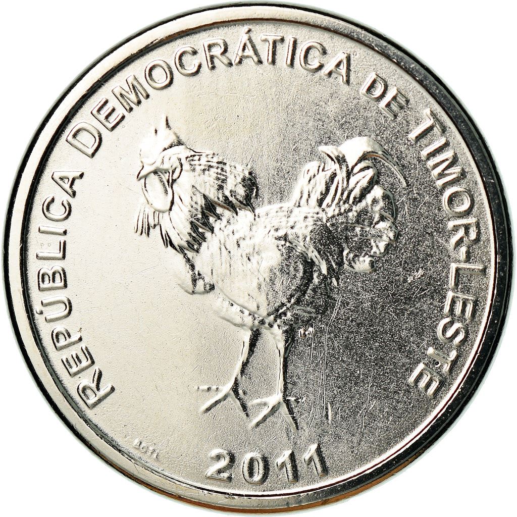 Timor-Leste | 10 Centavos Coin | Rooster | Km:3 | 2003 - 2017