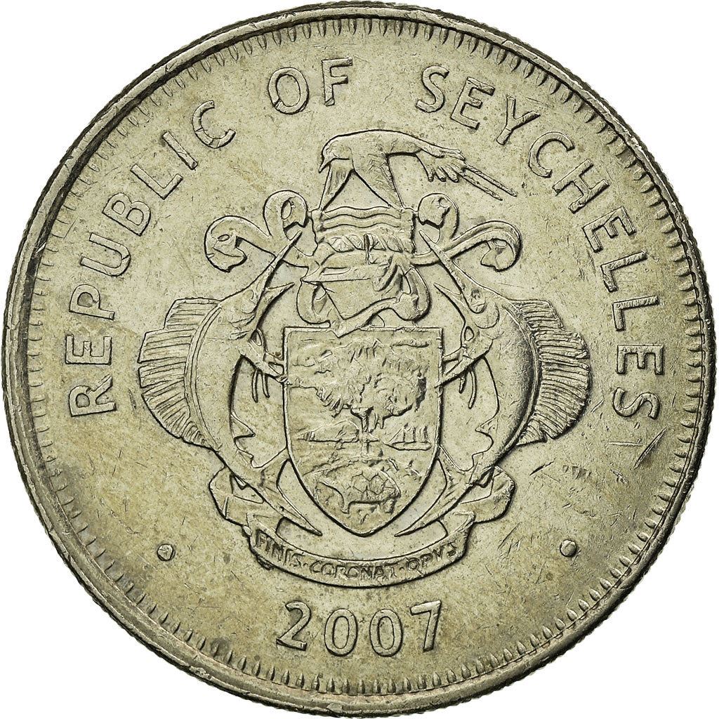 Seychelles 1 Rupee Coin | Triton Conch | KM50 | 1982 - 2010