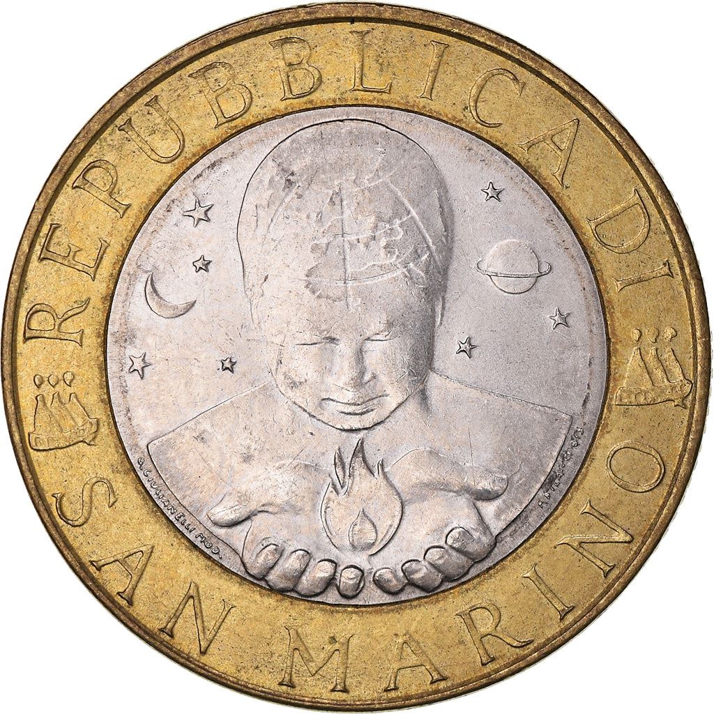 San Marino | 1000 Lire Coin | Barn Swallow | Km:405 | 2000