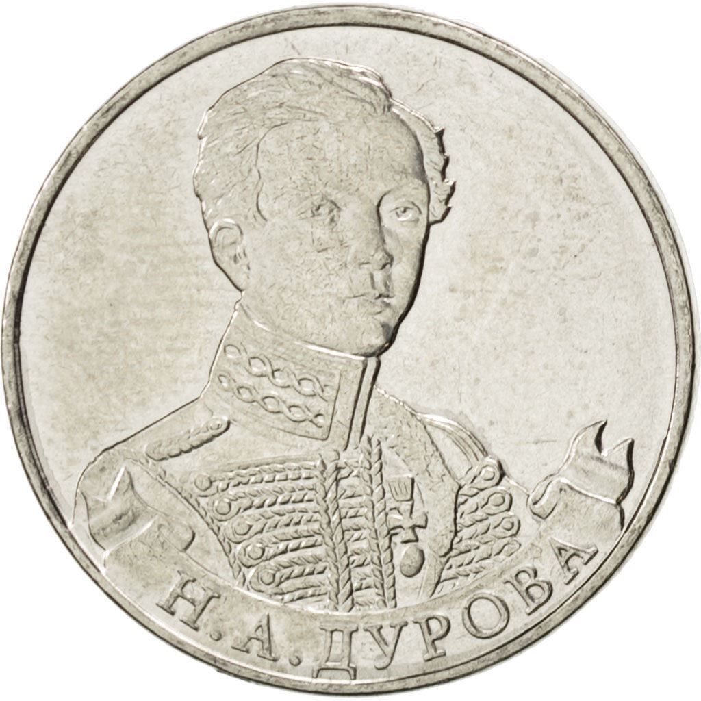 Russia | Moneta da 2 Rubli | Nadezhda Durova | A:1399 | 2012