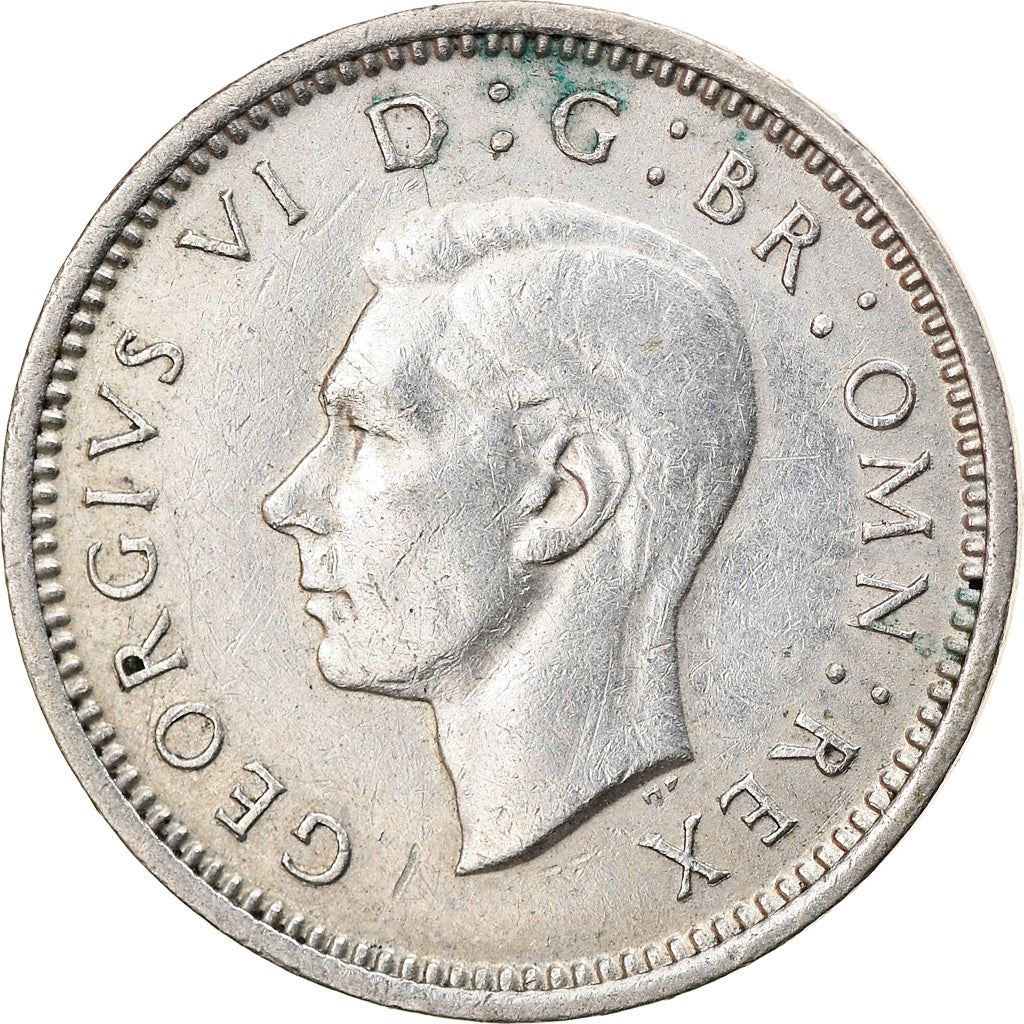 United Kingdom | 3 Pence Coin | George VI | KM:848 | 1937 - 1945