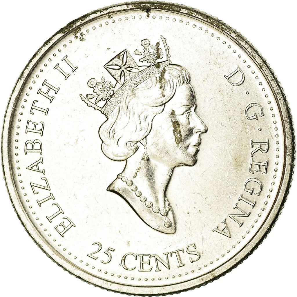 Canada | 25 Cents Coin | Achievement | Nickel | KM:381 | 2000