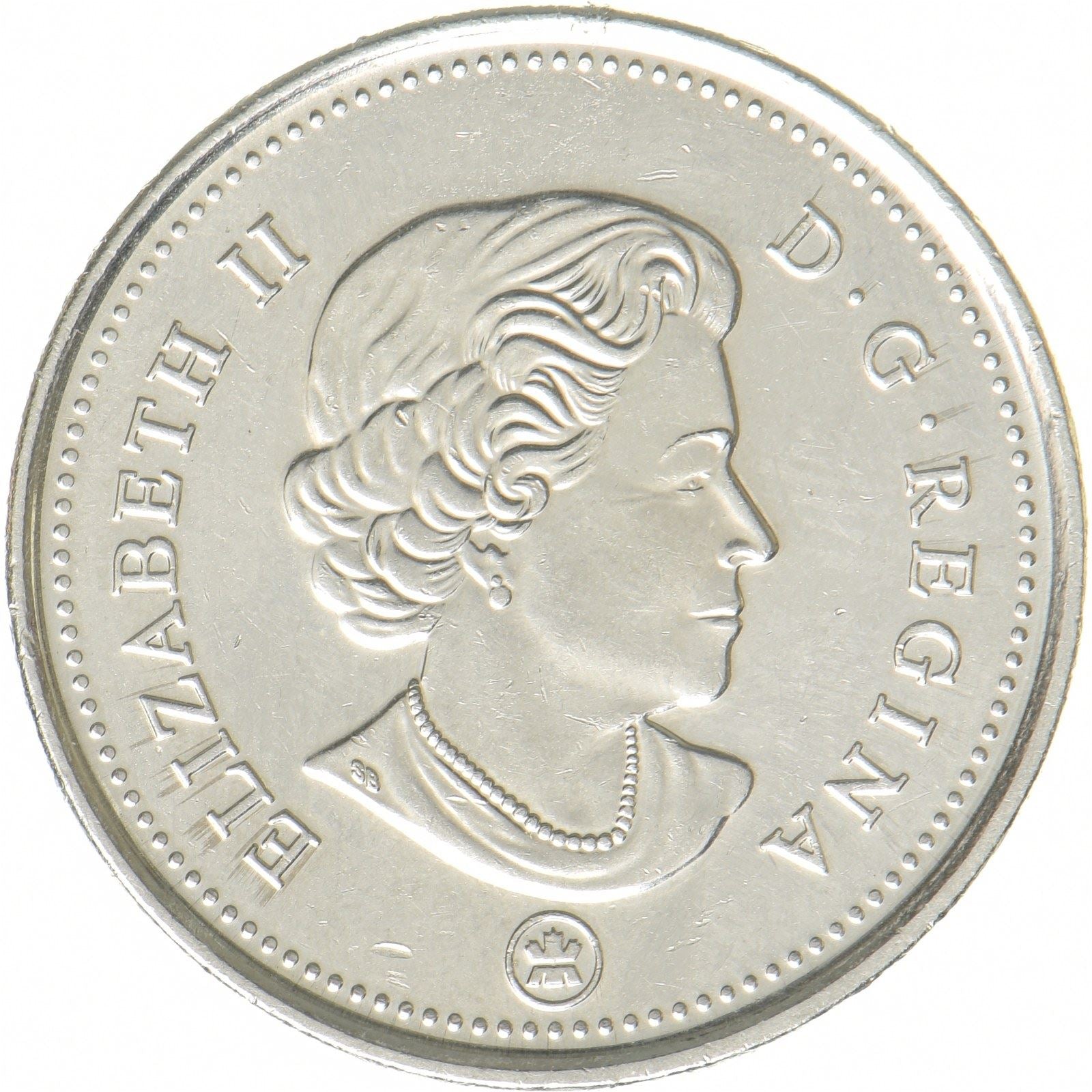 Canada | 50 cent mønt | Canada 150-logo | Nikkeleret stål | KM:2303 | 2017