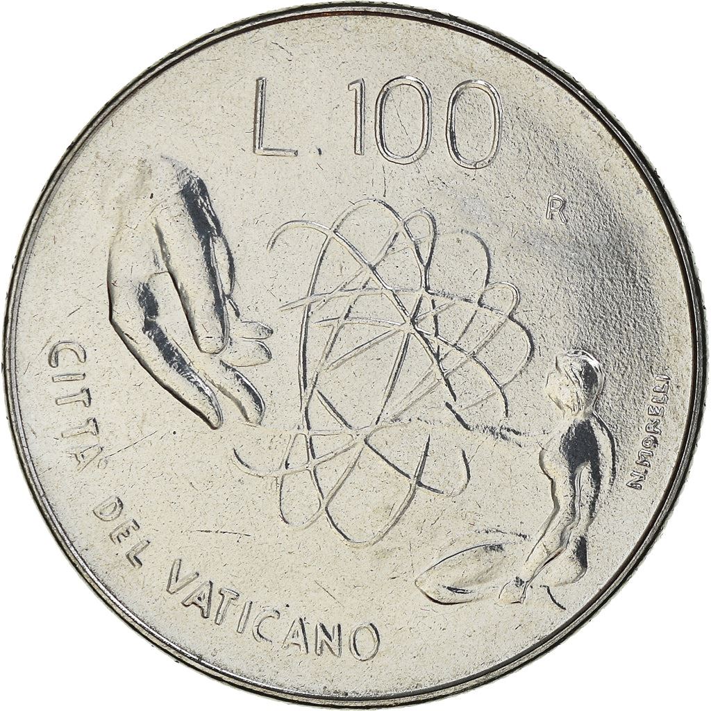 Vatican City | 100 Lire Coin | John Paul II | Km:173 | 1983