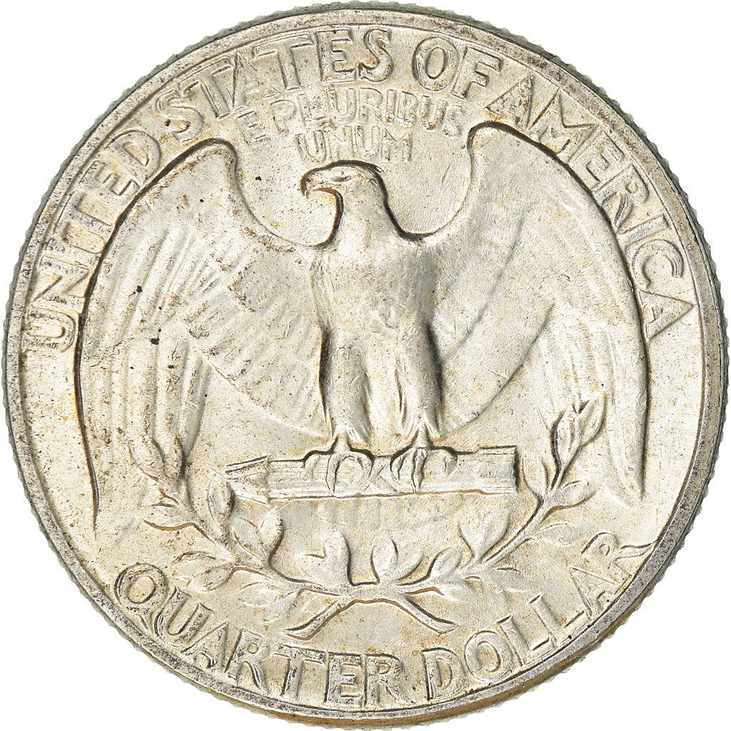アメリカ合衆国 | 1/4ドル硬貨 | ジョージ・ワシントン | KM:164 | 1932年 - 1964年