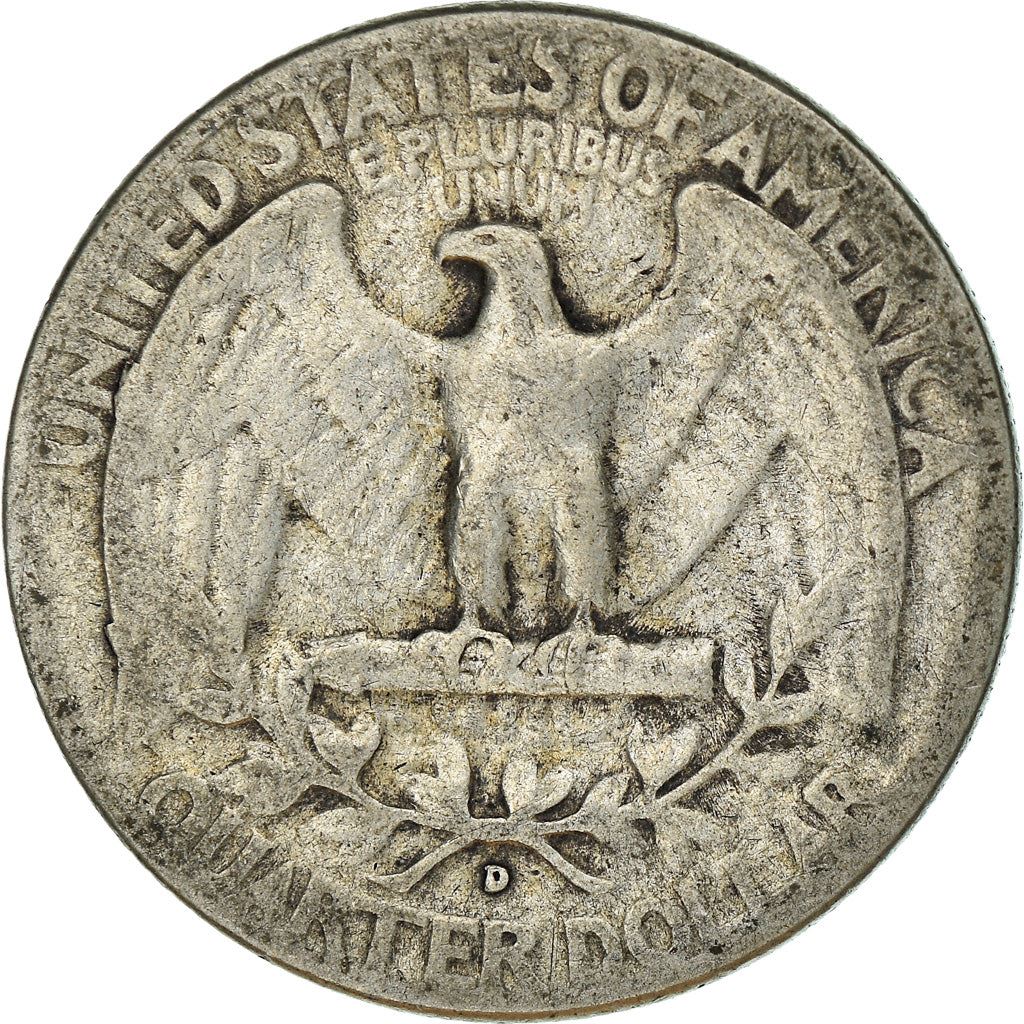 アメリカ合衆国 | 1/4ドル硬貨 | ジョージ・ワシントン | KM:164 | 1932年 - 1964年