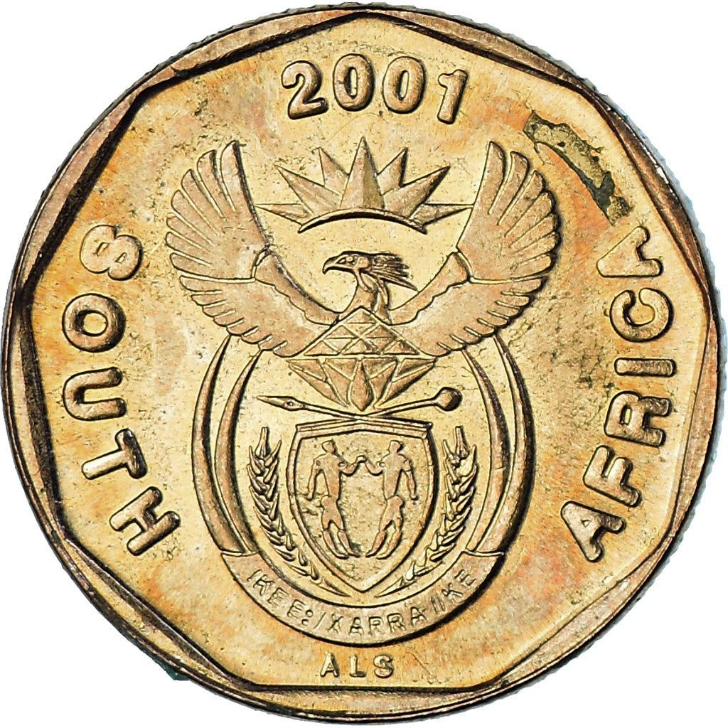 South Africa 10 Cents Coin | English Legend - SOUTH AFRICA | KM224 | 2000 - 2001