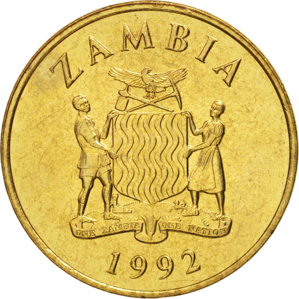 Zambia 1 Kwacha Munt | Taita Falcons | KM38 | 1992