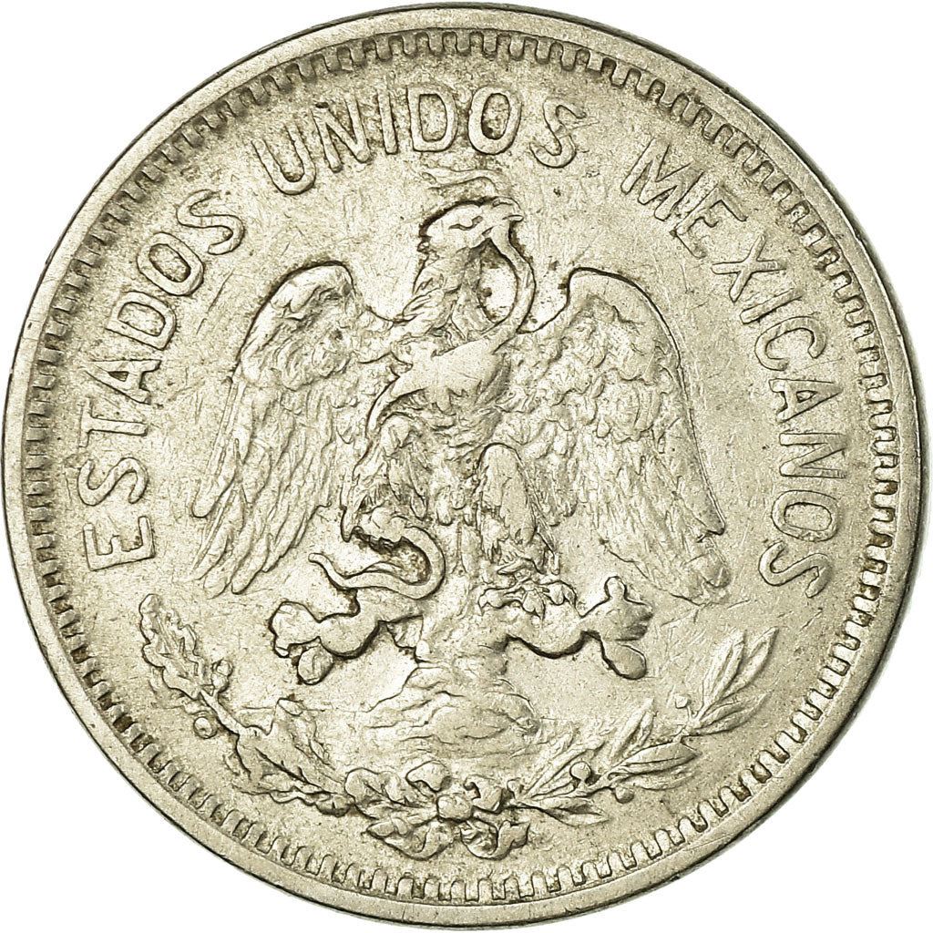 Mexico | 5 Centavos Coin | Nickel | Coat of Arms | Km:421 | 1905 - 1914