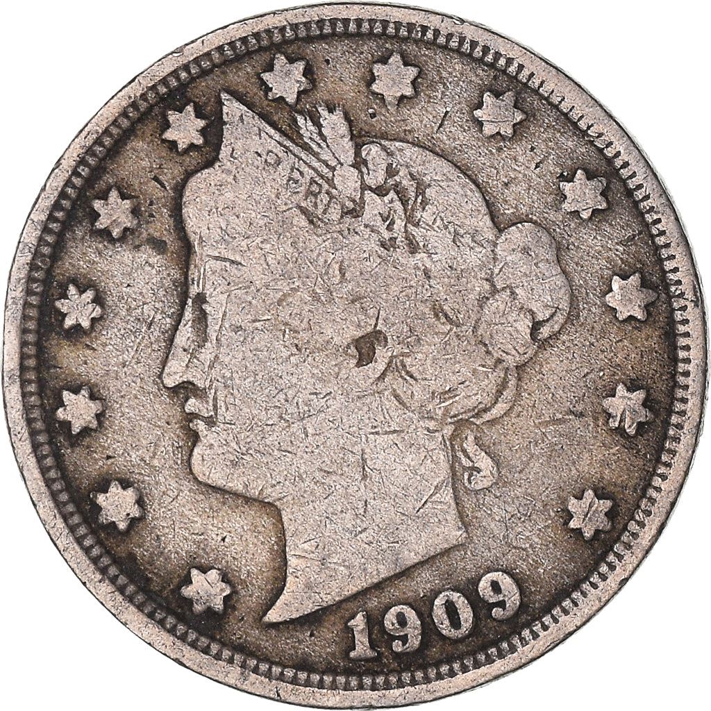 United States | 5 Cents Coin | Liberty | Roman Numeral | KM112 | 1883 - 1913