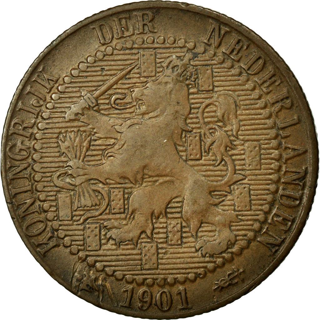 Pays-Bas | Pièce de 1 cent | Lion | Km : 131 | 1901