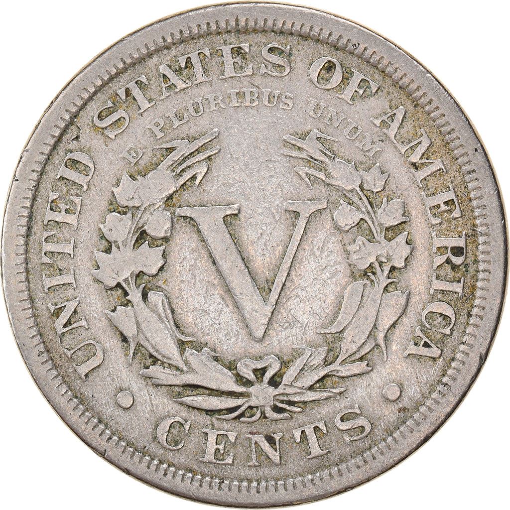 United States | 5 Cents Coin | Liberty | Roman Numeral | KM112 | 1883 - 1913