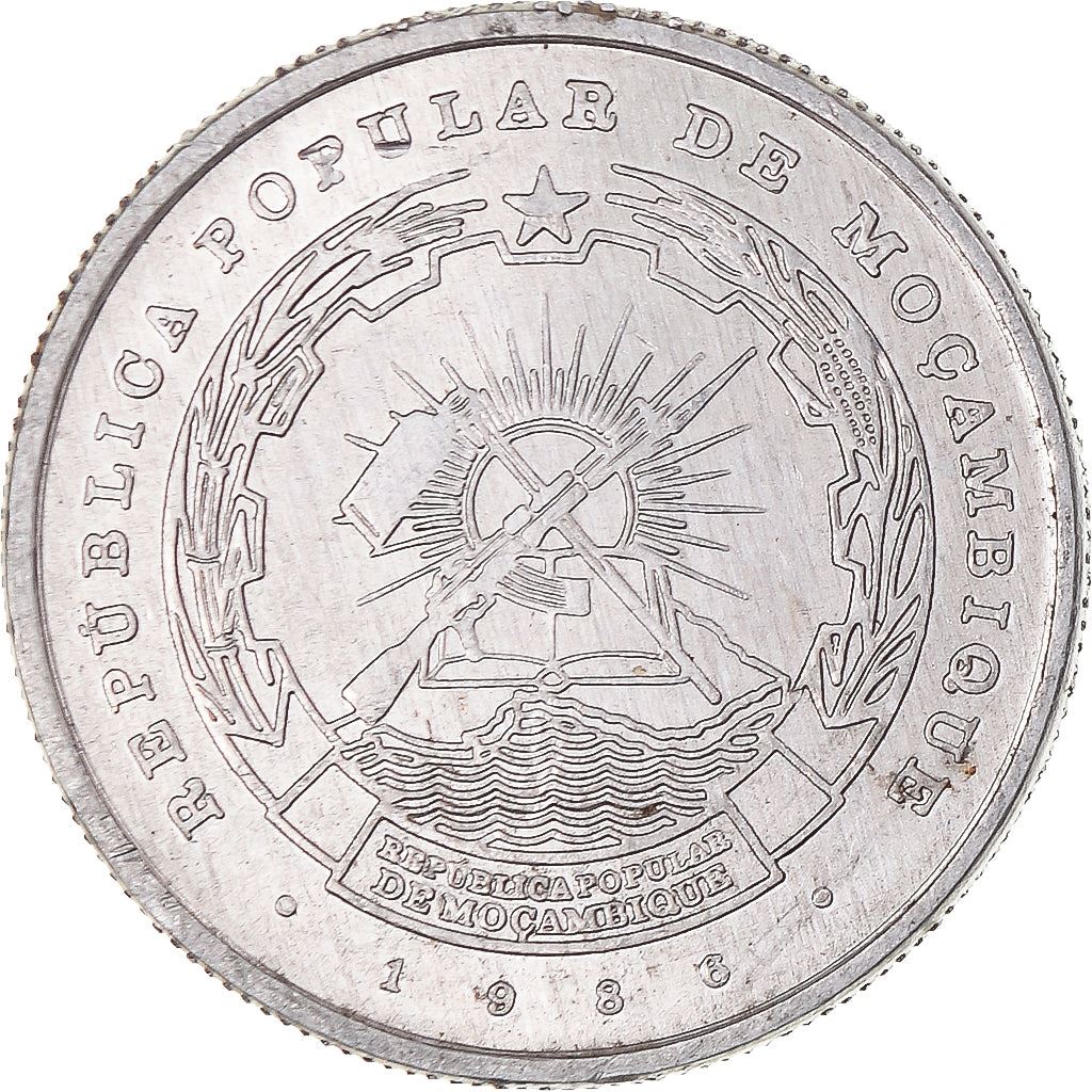 Mozambique 2,5 Meticais Coin | Ship | KM100 | 1980 - 1986