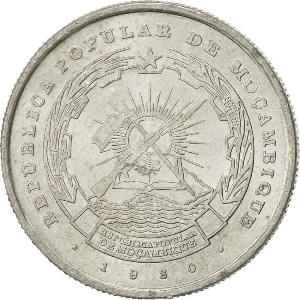 Mozambique 2,5 Meticais Coin | Ship | KM100 | 1980 - 1986