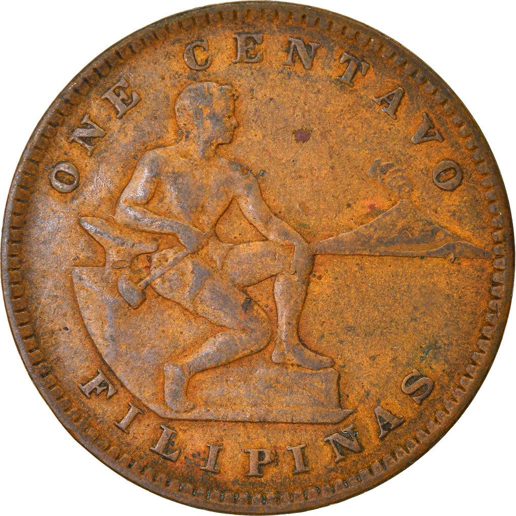 フィリピン | 1センタボ硬貨 | イーグル | Km:163 | 1903年 - 1936年