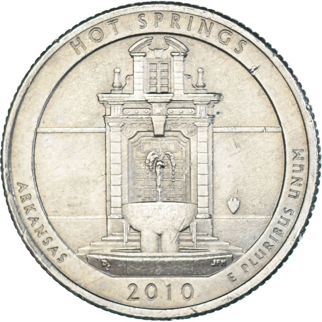 United States | 1/4 Dollar Coin | Arkansas | Hot Springs | Km:469 | 2010