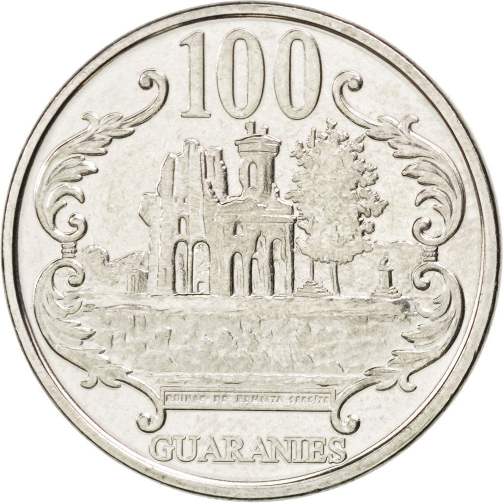 Paraguay | 100 Guaranies Coin | José Eduvigis Díaz | Km:177B | 2006 - 2022