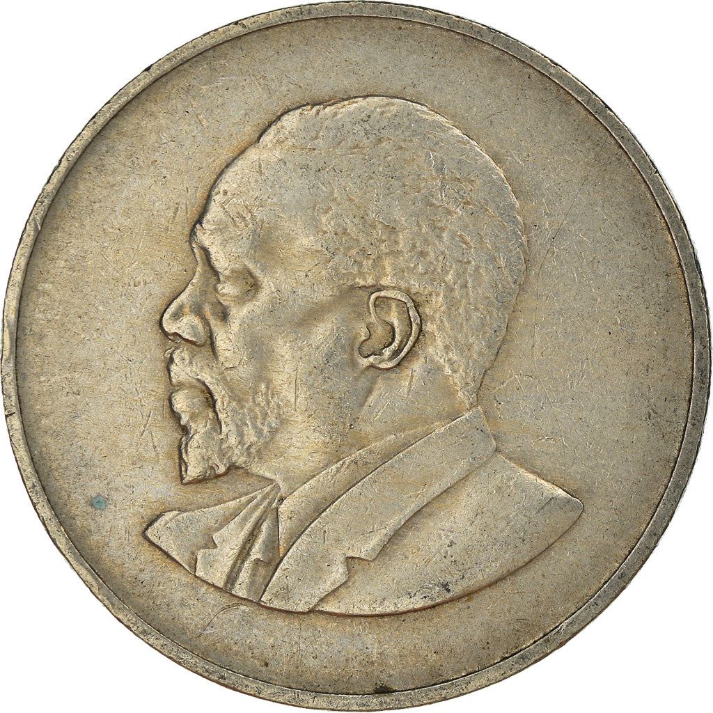 Kenya 1 Shilling | Монета Джомо Кеньятта 1963 - 1978 | КМ5 | 1966 - 1968
