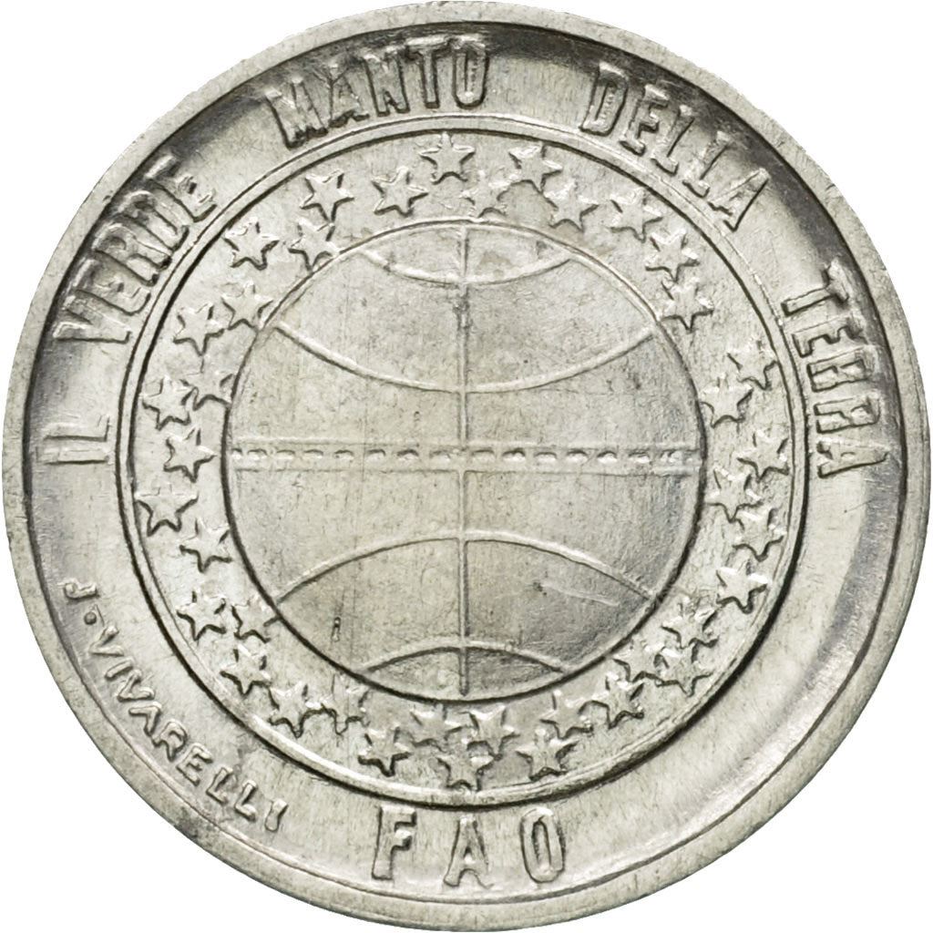 San Marino | 1 Lira Coin | FAO | Km:63 | 1977