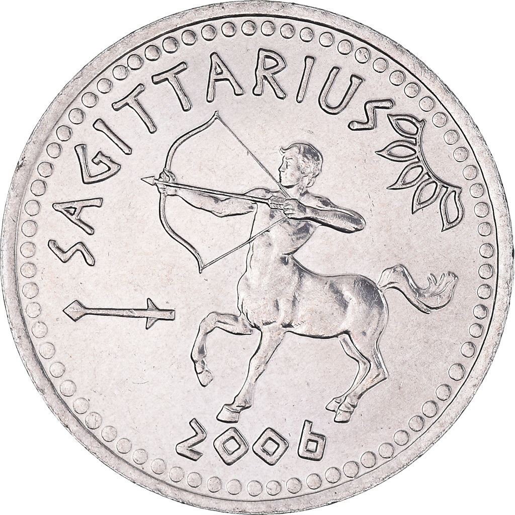 Somaliland | 10 Shillings Coin | Sagittarius | Stainless steel | KM:17 | 2006