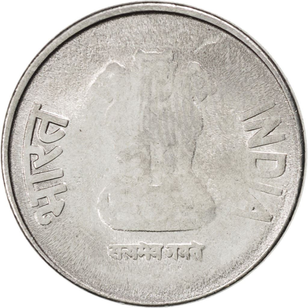 India | 50 Paise Coin | Lotus flowers | KM:398 | 2011 - 2016